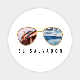 El Salvador Sunglasses Magnet